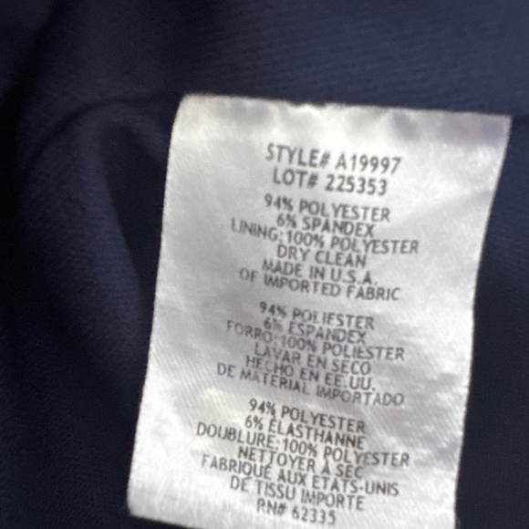 Betsy & Adam Womens Asymmetrical Solid One Shoulder Mermaid Gown Dress - Picture 9 of 9